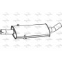 P3743 FENNO Середній глушник вихлопних газів