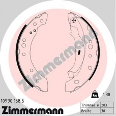 10990.158.5 ZIMMERMANN Комплект гальмівних колодок