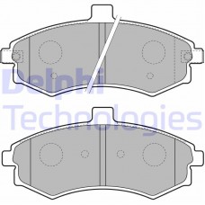 LP1788 DELPHI КомплеК т гальмівних колодок, дискове гальмо