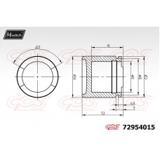 72954015 MAXTECH Поршень корпус скоби гальма