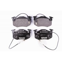 8DB 355 018-921 HELLA PAGID Комплект гальмівних колодок дисковий гальм