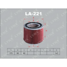 LA-221 LYNXauto Повітряний фільтр