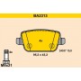 BA2313 BARUM Комплект гальмівних колодок дисковий гальм