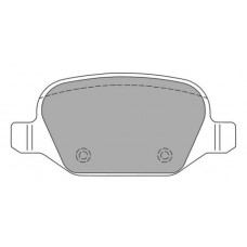 FBP-1154 FREMAX Комплект гальмівних колодок дисковий гальм