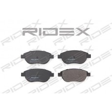 402B0057 RIDEX КомплеК т гальмівних колодок, дискове гальмо