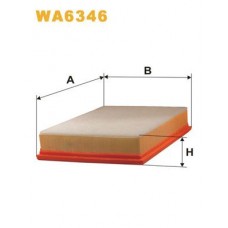 WA6346 WIX FILTERS Повітряний фільтр
