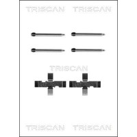 8105 241538 TRISCAN Комплектуючі колодки дискового гальма