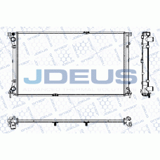 RA0230790 JDEUS Радіатор охолодження двигуна