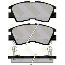 PA552 Brake ENGINEERING Комплект гальмівних колодок дисковий гальм