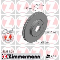 250.1315.20 ZIMMERMANN Гальмівний диск