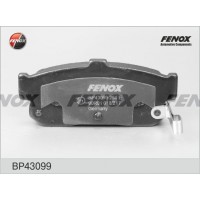 BP43099 FENOX Комплект гальмівних колодок дисковий гальм