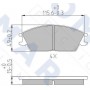 FO 499181 FOMAR Friction Комплект гальмівних колодок дисковий гальм