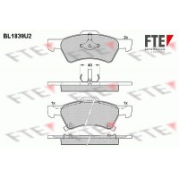 BL1839U2 FTE Комплект гальмівних колодок дисковий гальм