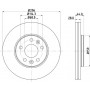 8DD 355 122-601 HELLA PAGID Гальмівний диск