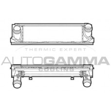 107298 AUTOGAMMA Интеркулер