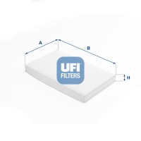 53.388.00 UFI Фільтр повітря у внутрішньому просторі