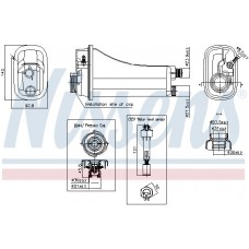 996290 NISSENS Компенсаційний бак охолоджувальна рідина