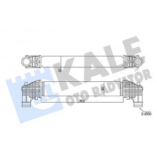 352420 KALE OTO RADYATÖR Интеркулер