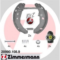 20990.108.9 ZIMMERMANN Комплект гальмівних колодок