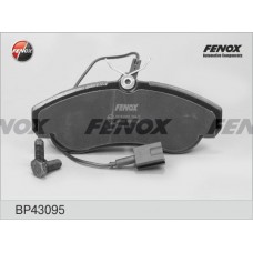 BP43095 FENOX Комплект гальмівних колодок дисковий гальм