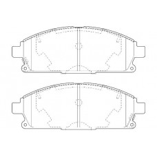 2134984 Omnicraft Комплект гальмівних колодок дисковий гальм