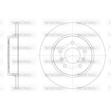 D61582.00 WOKING Гальмівний диск
