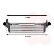 58004313 VAN WEZEL Интеркулер