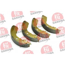 602-80-7070 SAKURA Комплект гальмівних колодок