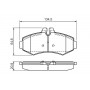 0986494013 BOSCH КомплеК т гальмівних колодок, дискове гальмо
