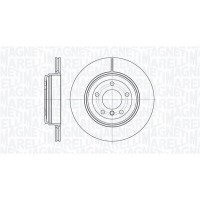 361302040450 MAGNETI MARELLI Гальмівний диск