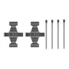 1 987 474 743 BOSCH Комплектуючі колодки дискового гальма