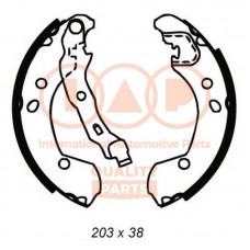 705-13093 IAP QUALITY PARTS Комплект гальмівних колодок