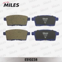 E510238 MILES Комплект гальмівних колодок дисковий гальм
