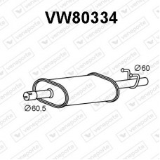 VW80334 VENEPORTE Предглушник вихлопних газів