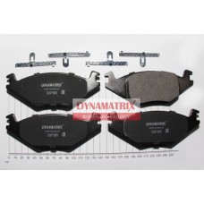 DBP385 DYNAMATRIX Комплект гальмівних колодок дисковий гальм