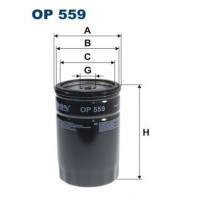 OP 559 FILTRON Масляний фільтр