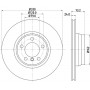 8DD 355 129-651 HELLA PAGID Гальмівний диск