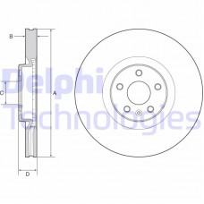 BG9231C DELPHI Гальмівний диск