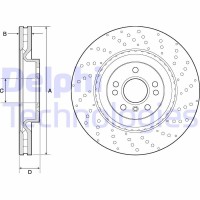 BG9149C DELPHI Гальмівний диск