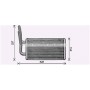 FD6661 AVA QUALITY COOLING Теплообмінник обігрів салону