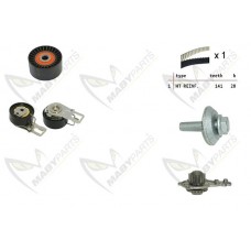OBKWP0140 MABYPARTS Водяний насос комплект зубчастого ременя