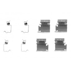 1 987 474 311 BOSCH Комплектуючі колодки дискового гальма
