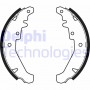 LS1924 DELPHI Комплект гальмівних колодок