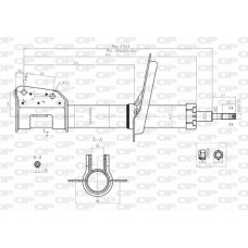 SAB8119.31 OPEN PARTS Амортизатор
