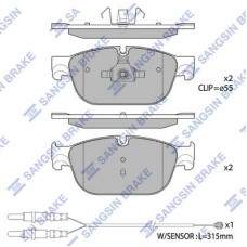SP1828 Hi-Q Комплект гальмівних колодок дисковий гальм