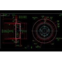 42432 WXQP Гальмівний диск