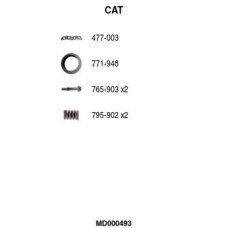 MD000493 FA1 Каталізатор колектора