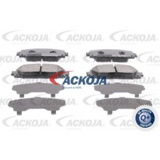 A70-0084 ACKOJA КомплеК т гальмівних колодок, дискове гальмо