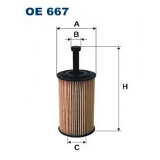 OE 667 FILTRON Масляний фільтр