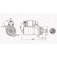 063721337010 MAGNETI MARELLI Стартер